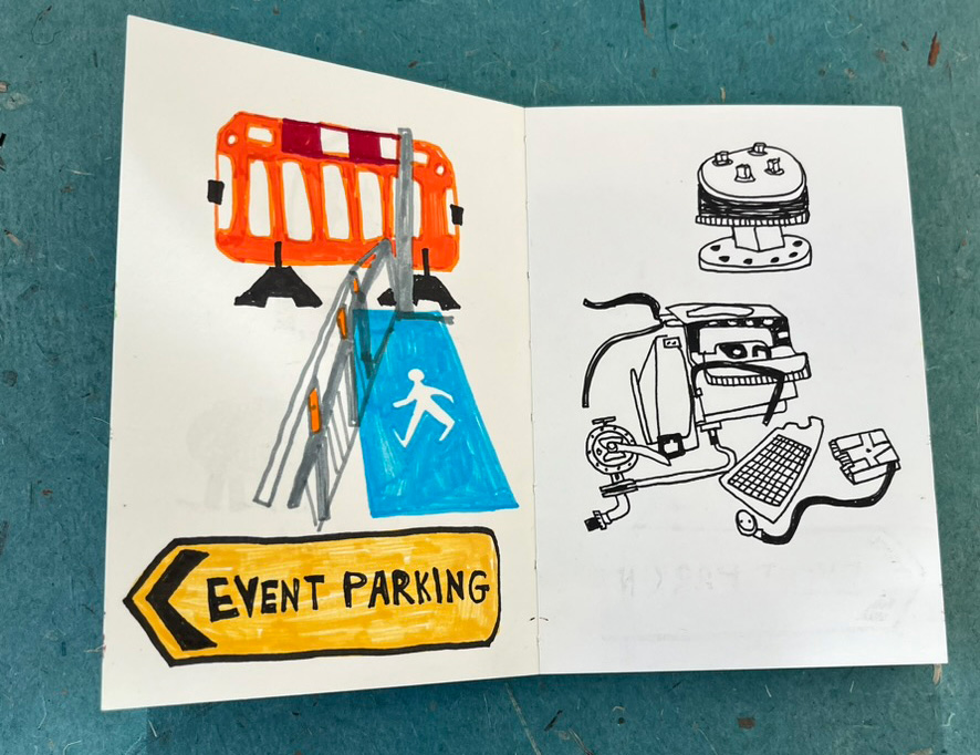 Sketchbook Spread