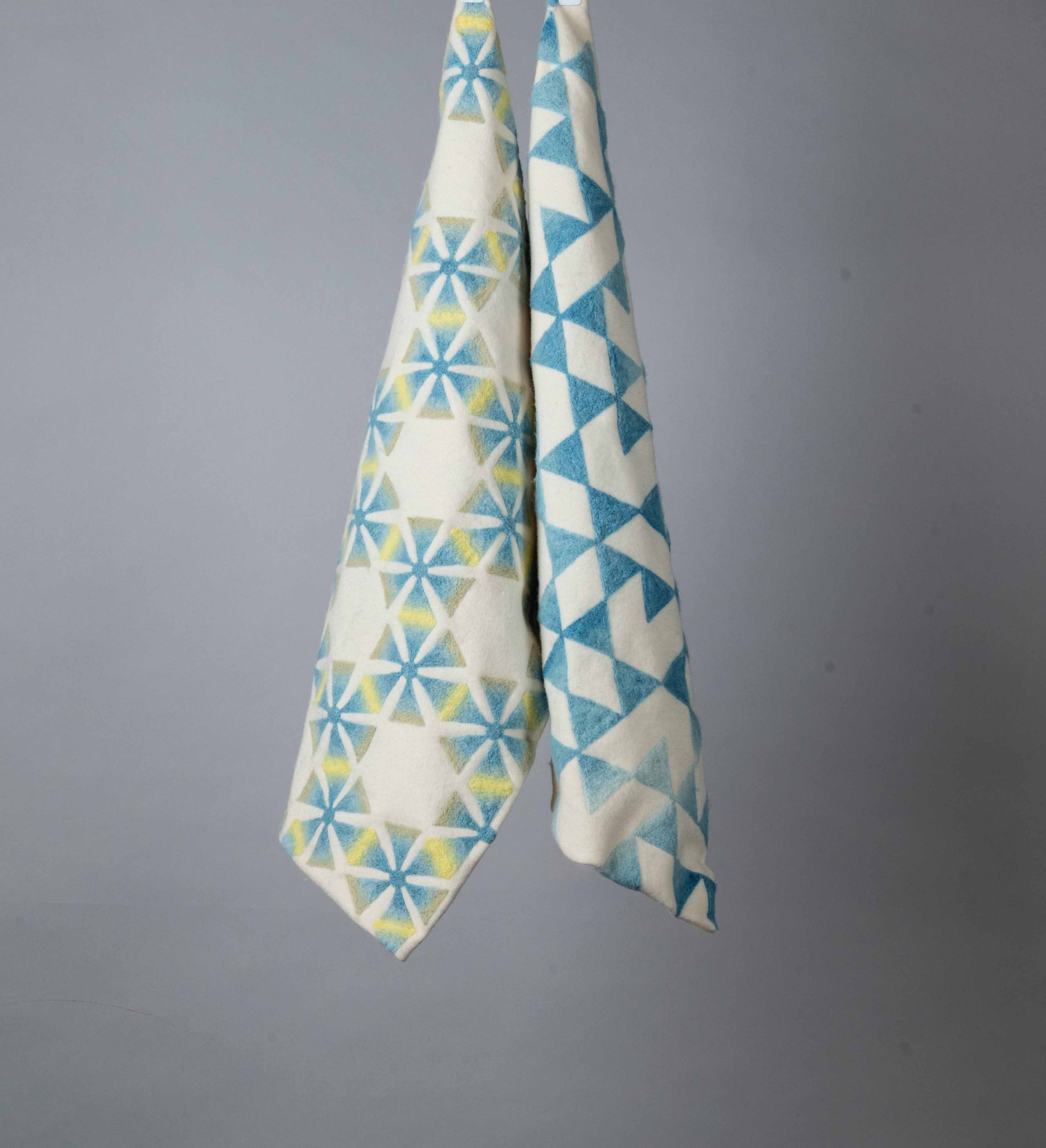 'Challacombe Shapes' and 'Indigo Triangles'