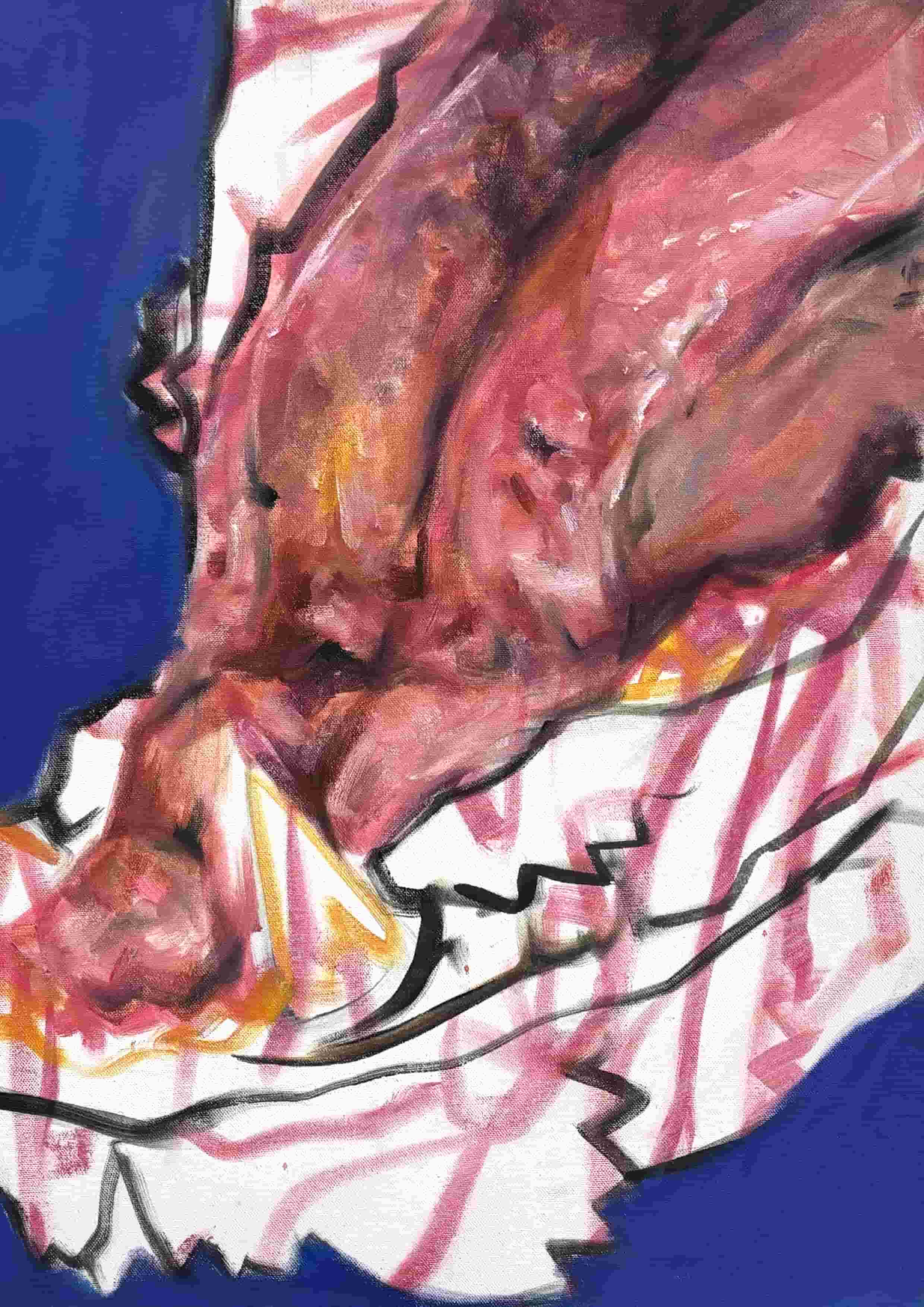 painted big cat mouth 