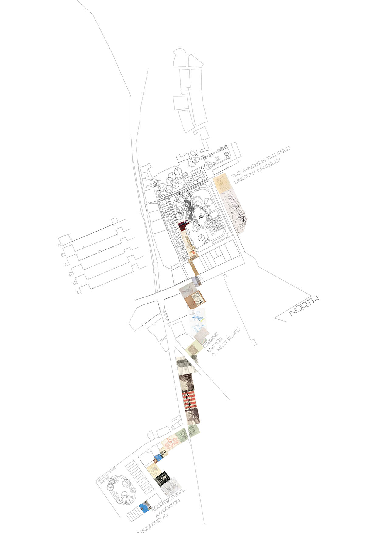 Moving archival pieces to the field from Drawing Matter and the AA