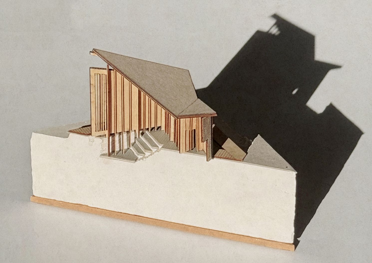 1:100 Model of the Bow of Spiritual Gathering