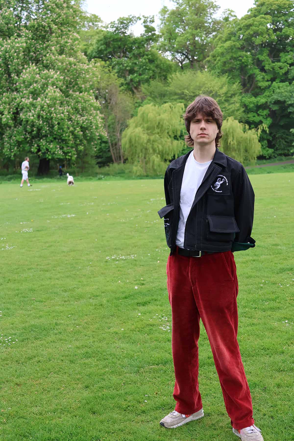 Wearing the Social Change jacket