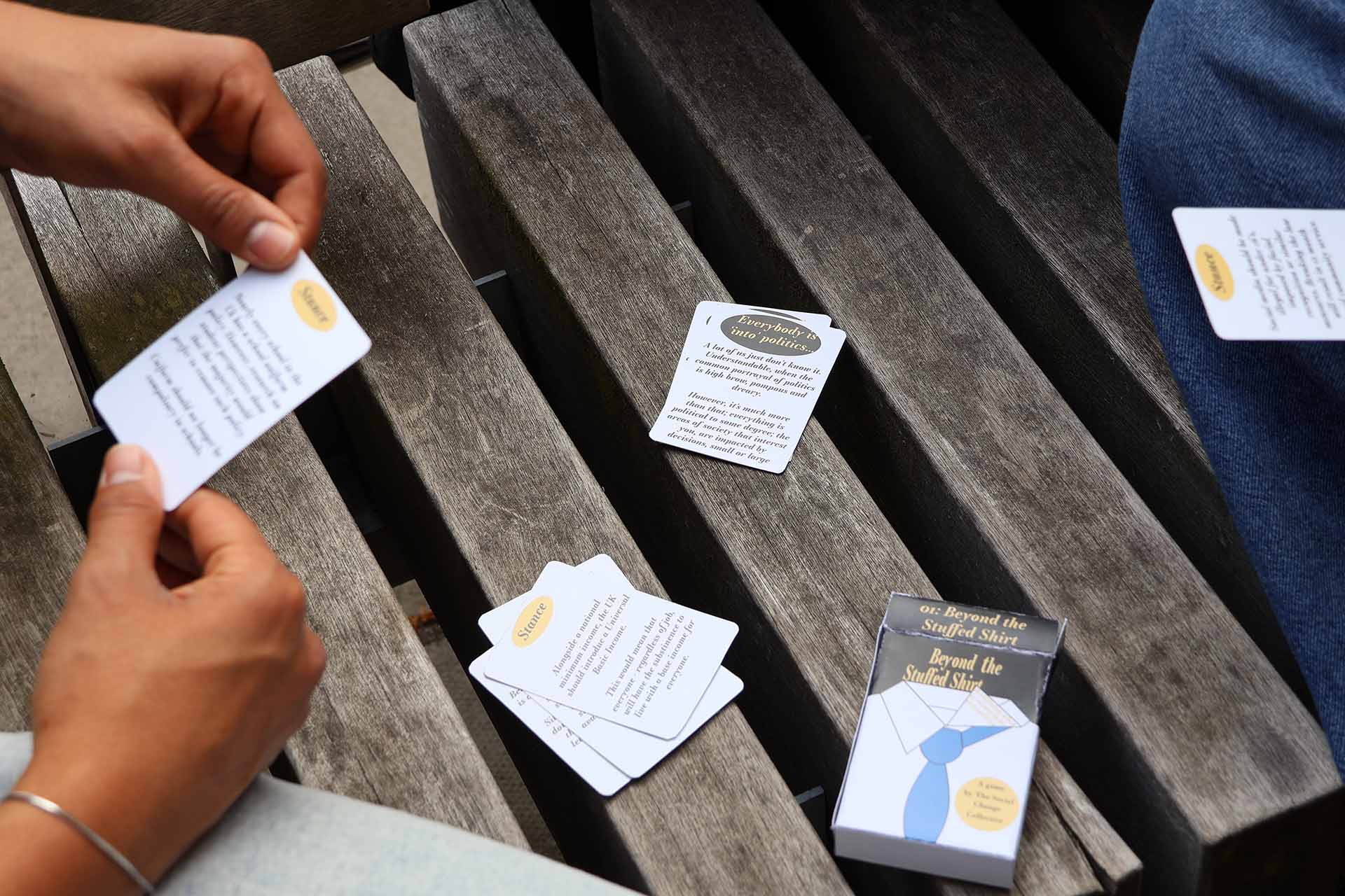 Playing the month one card game