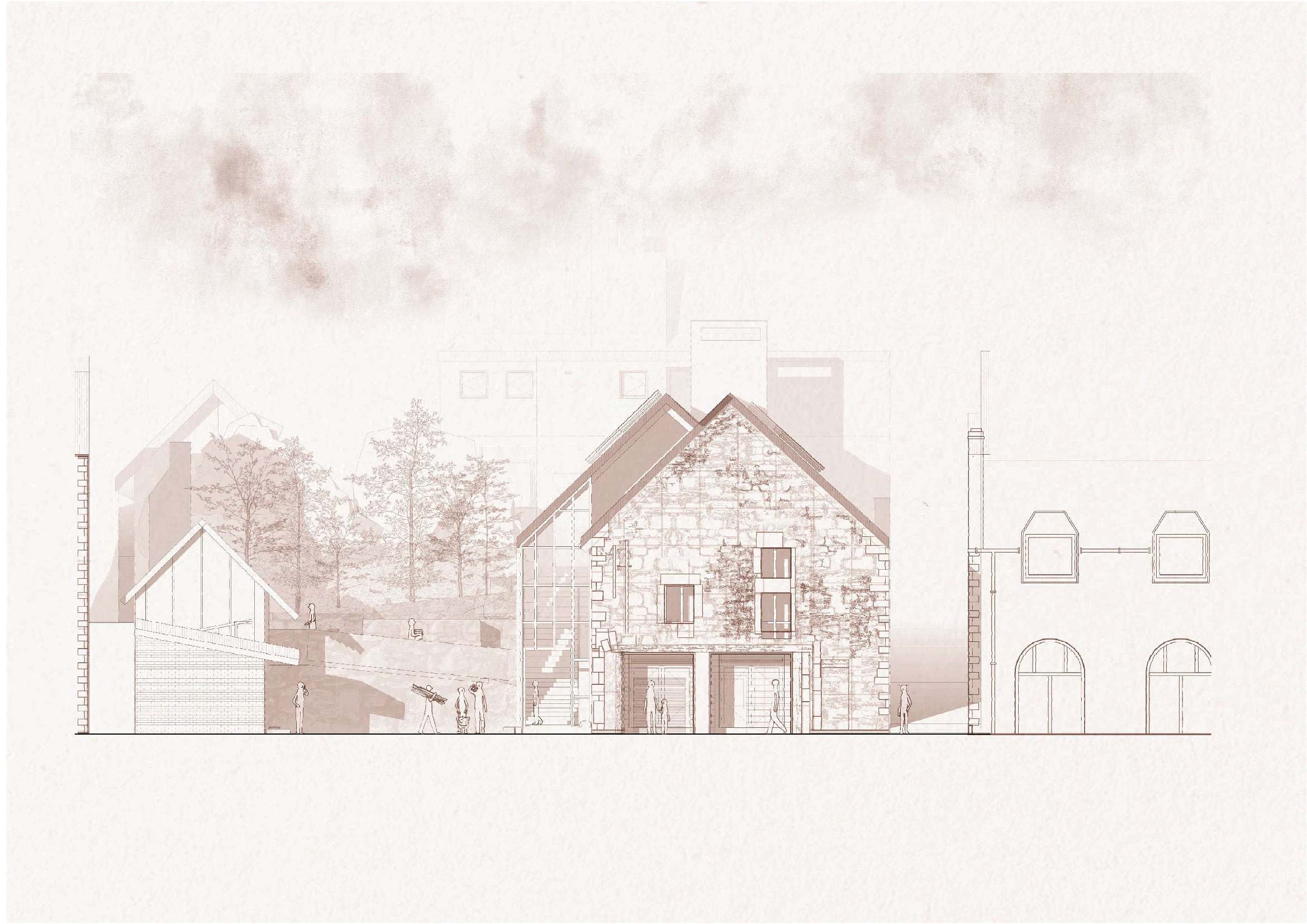 elevation render