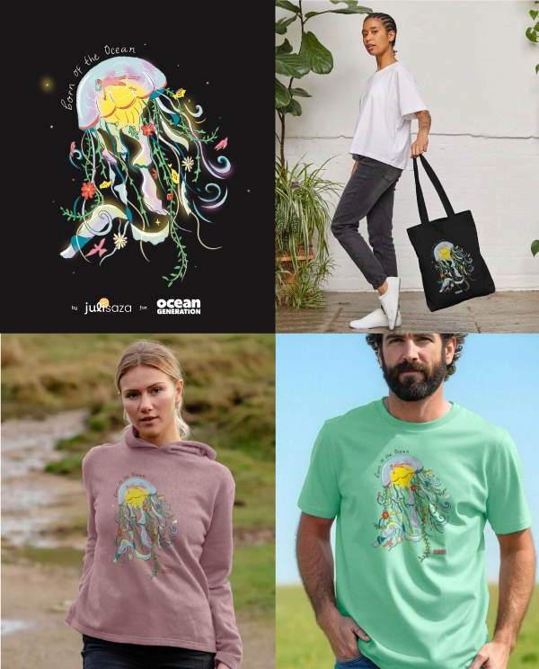 Jellyfish Design for Ocean Generation - Mock up