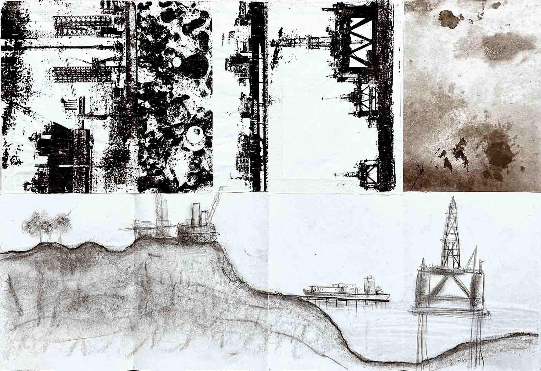 8 Colonizing the sea — Invergordon  Humans are further occupying the space and resources of the ocean. Here, the coast margins are almost entirely dominated by industry.