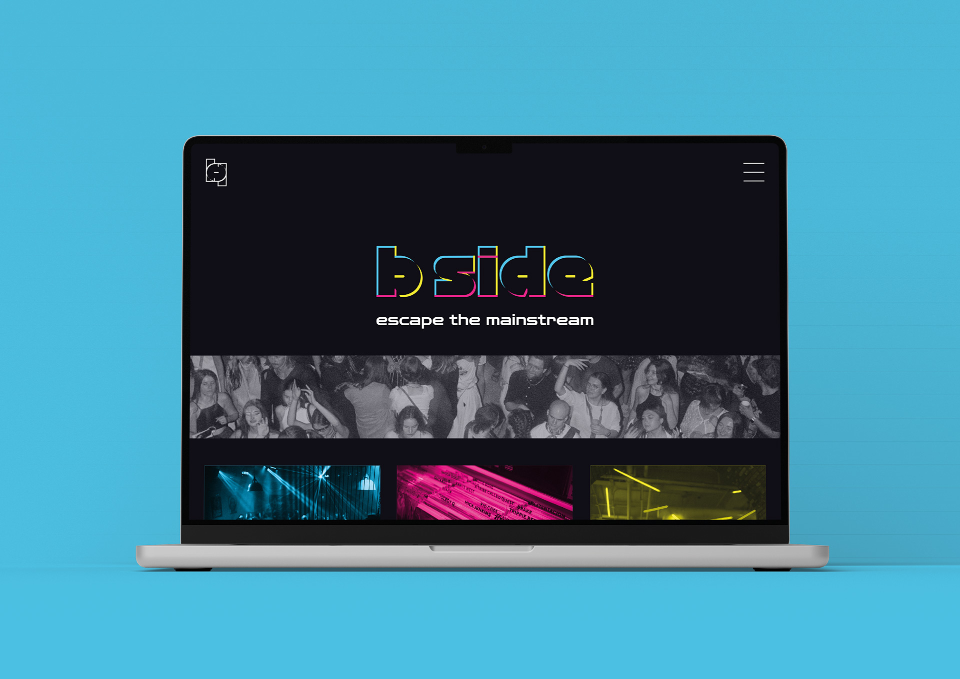 B Side Website Preview