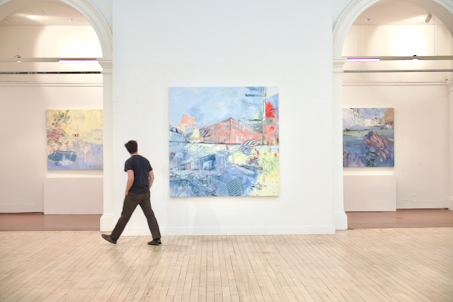 Dwelling series, 2025, acrylic on canvas 