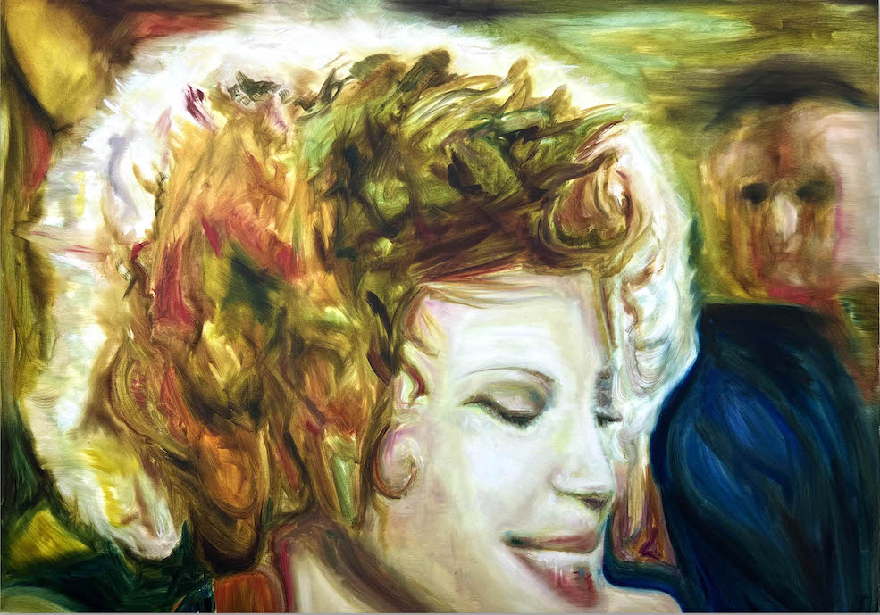 Painting of a woman dancing 