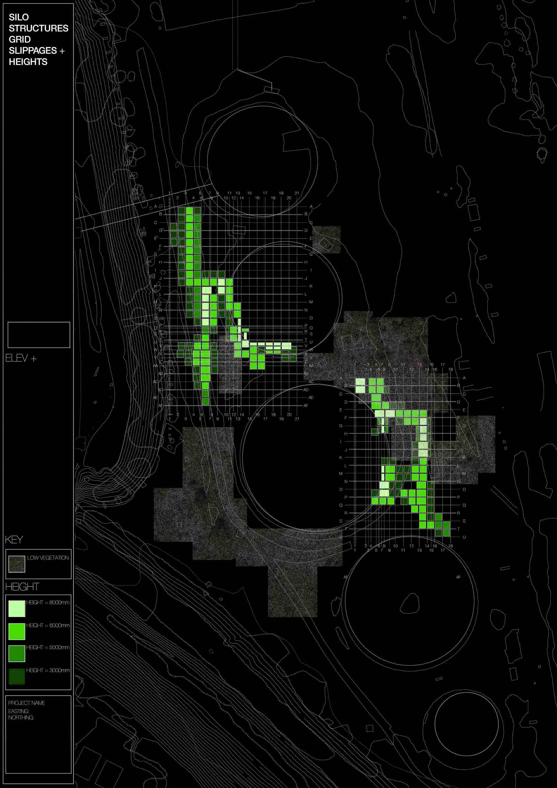 Intervention - Pathways at the former cooling tower foundations