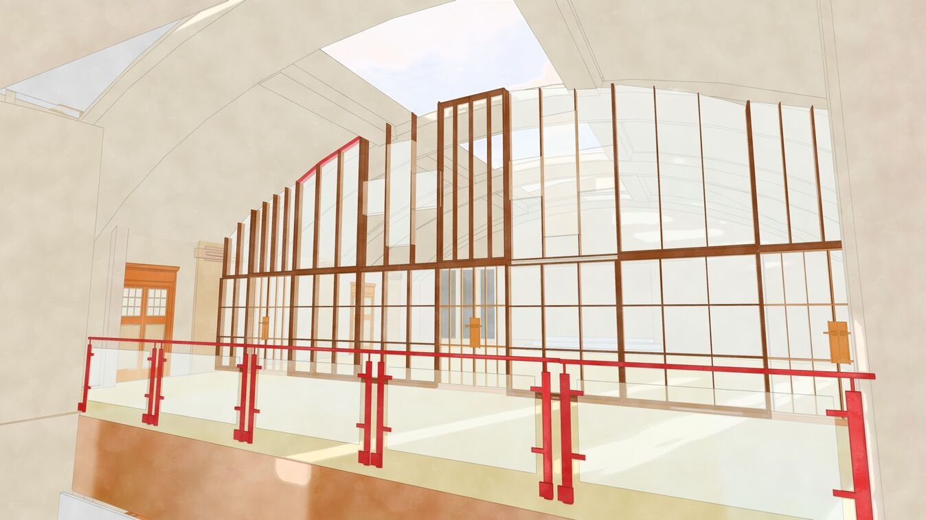 Digital Model of Existing First Floor