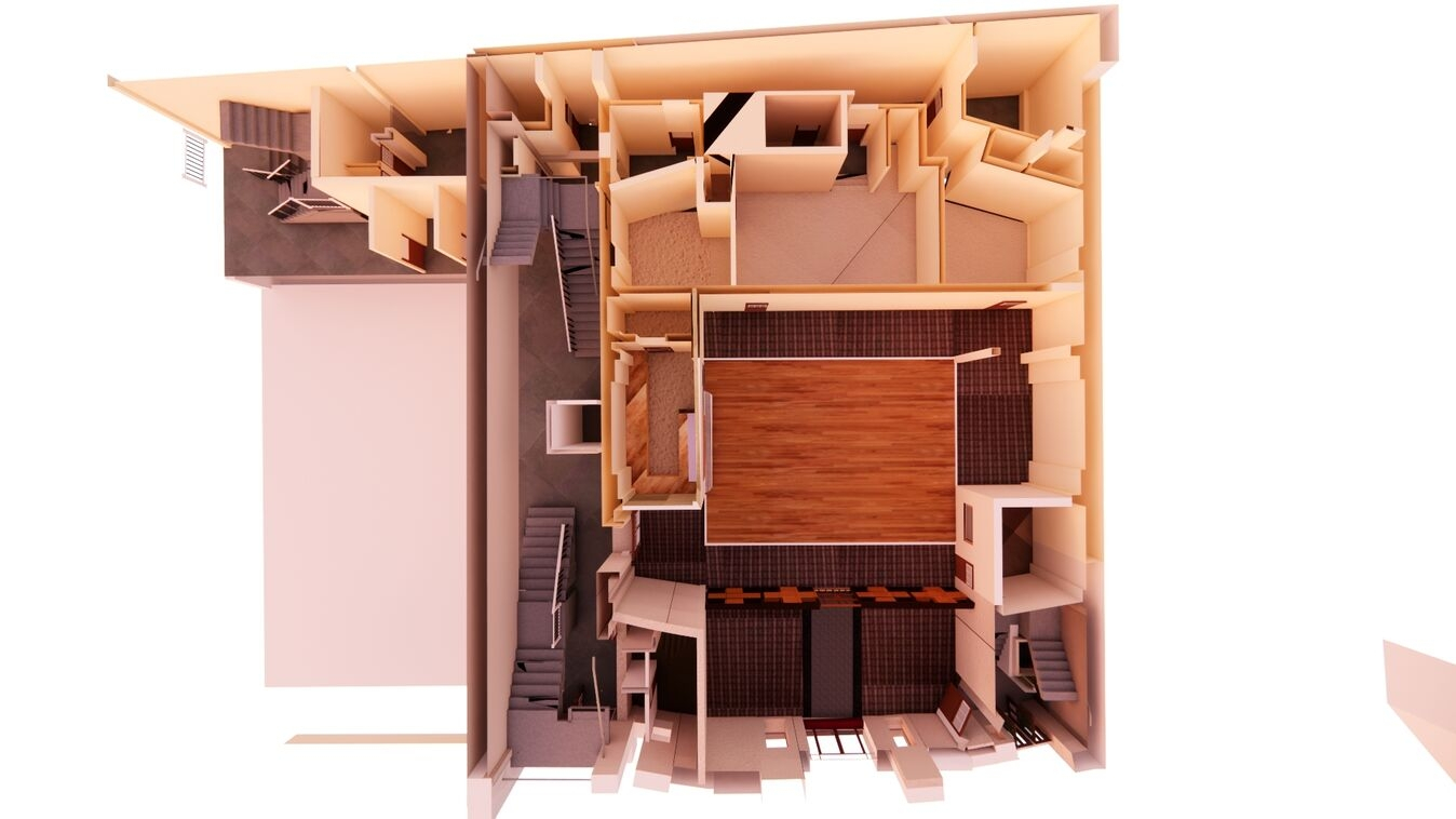 Digital Model of Existing Ground Floor