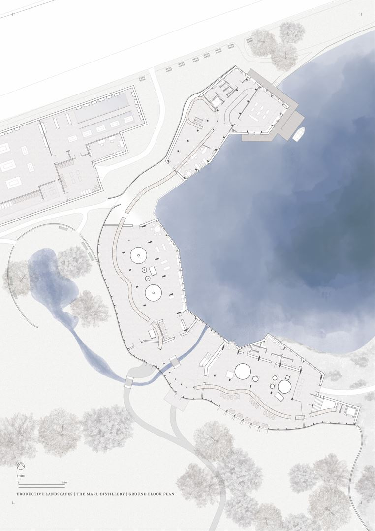 Ground Floor Plan of Distillery and Visitor Centre
