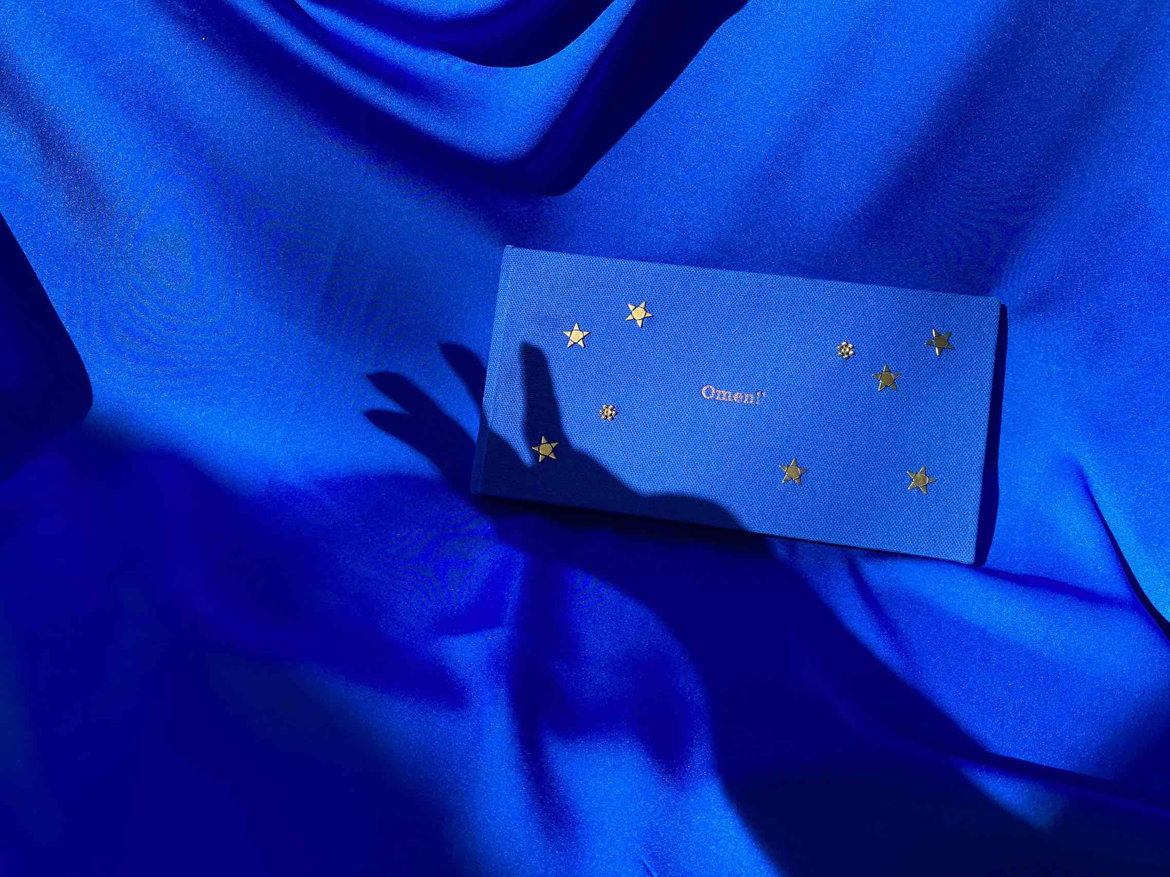 Omen!’ (2025), artist’s book, 11.5 x 20 x 2cm