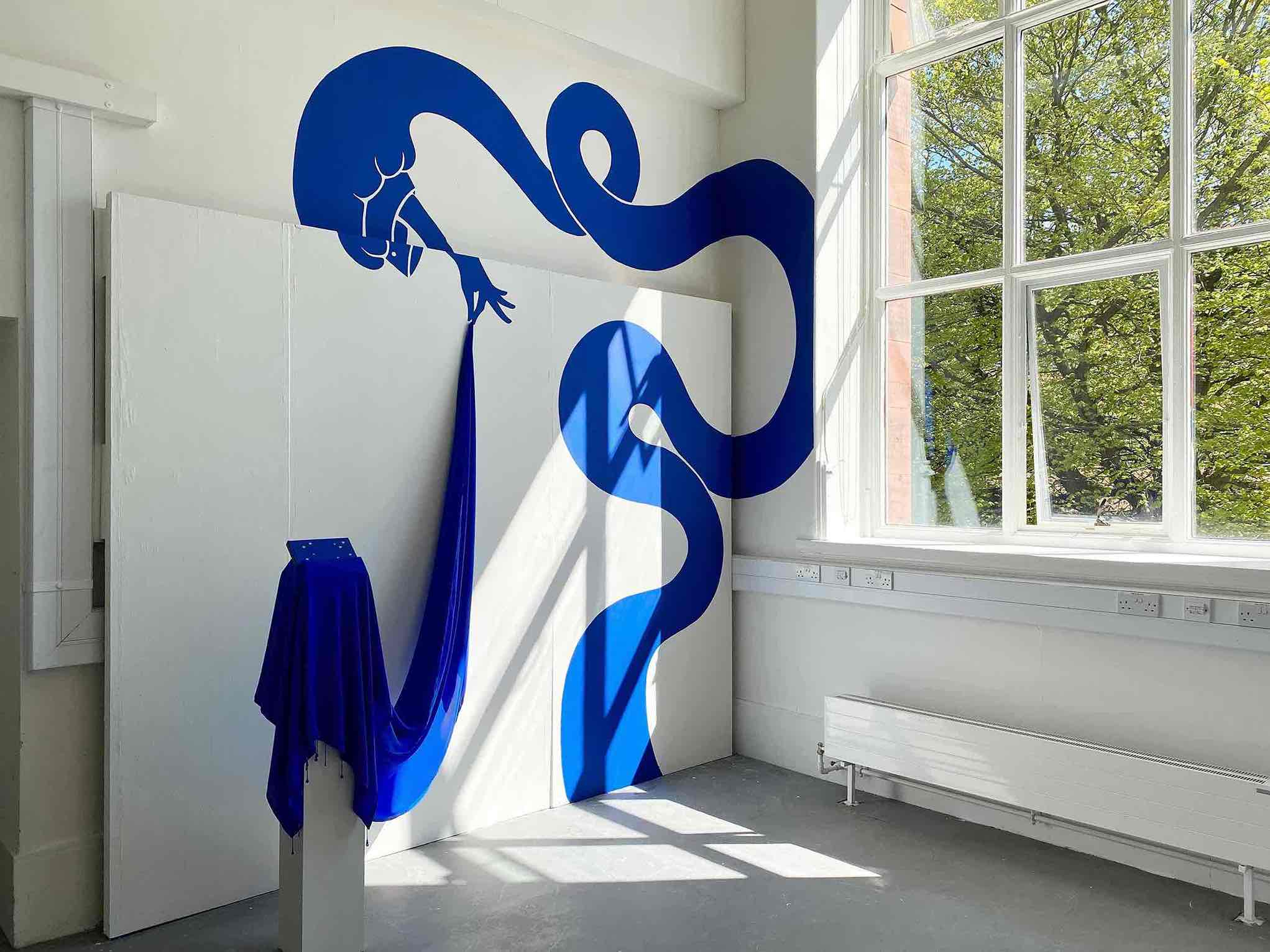 Omen!’ Installation (left wall)