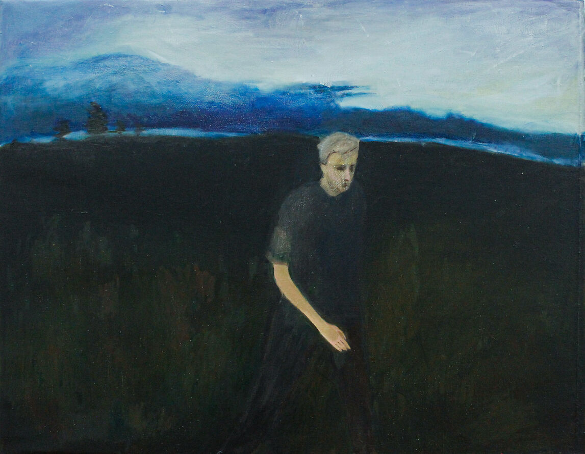 Passerby, 2025 Oil on Linen, 71 x 91 cm.