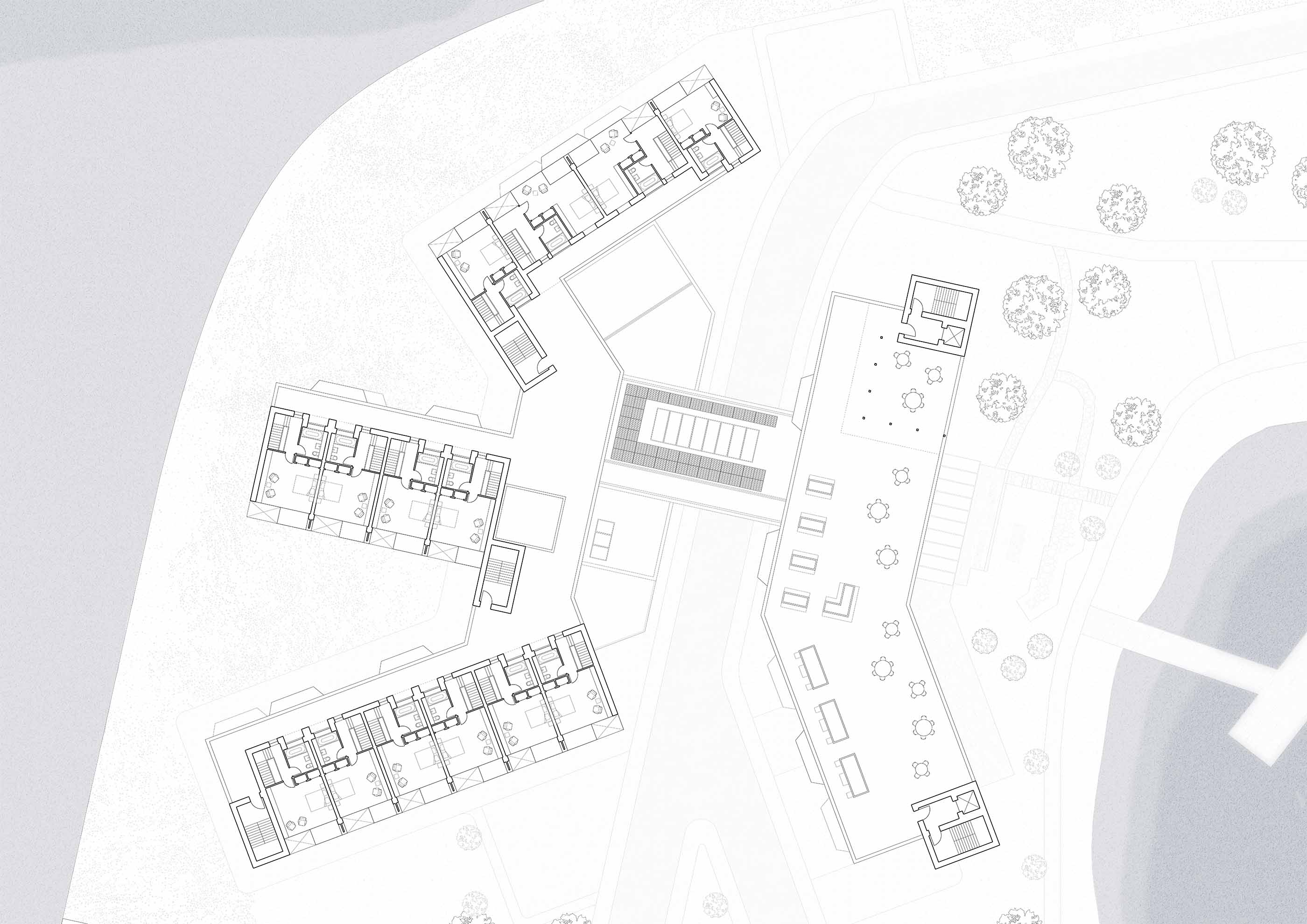 1:200 Fourth Floor Plan