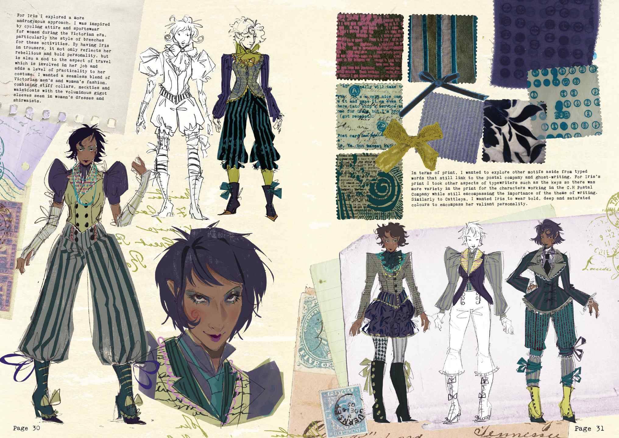 Iris design development 2