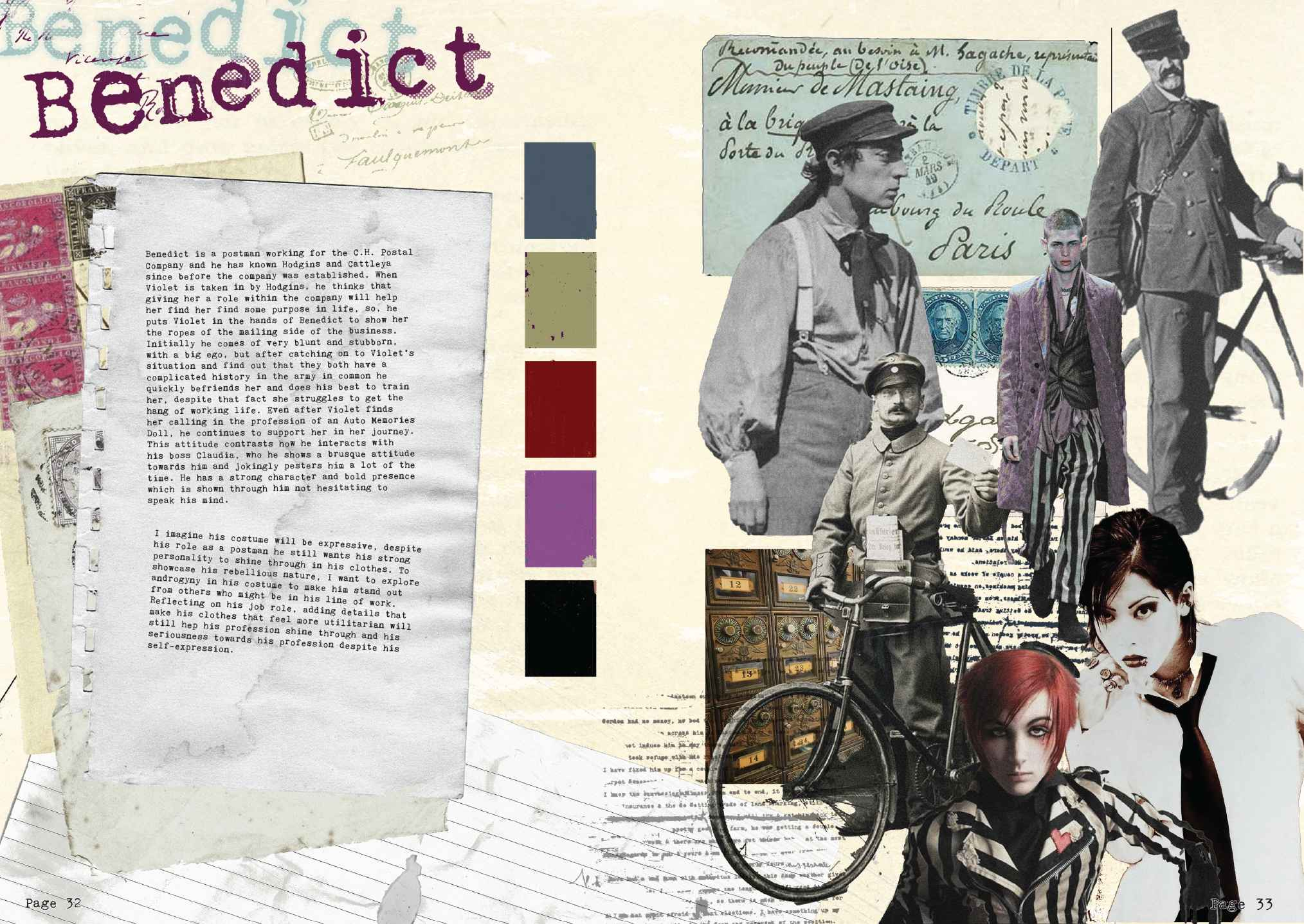 Benedict design development 1