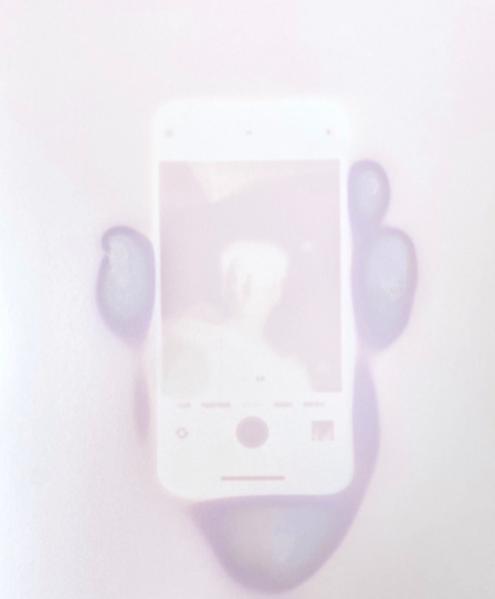 BEN BROWN ‘Viewer (Self Portrait)’ 2025 [Gelatin Silver Print, 26.5 x 20.5 cm]