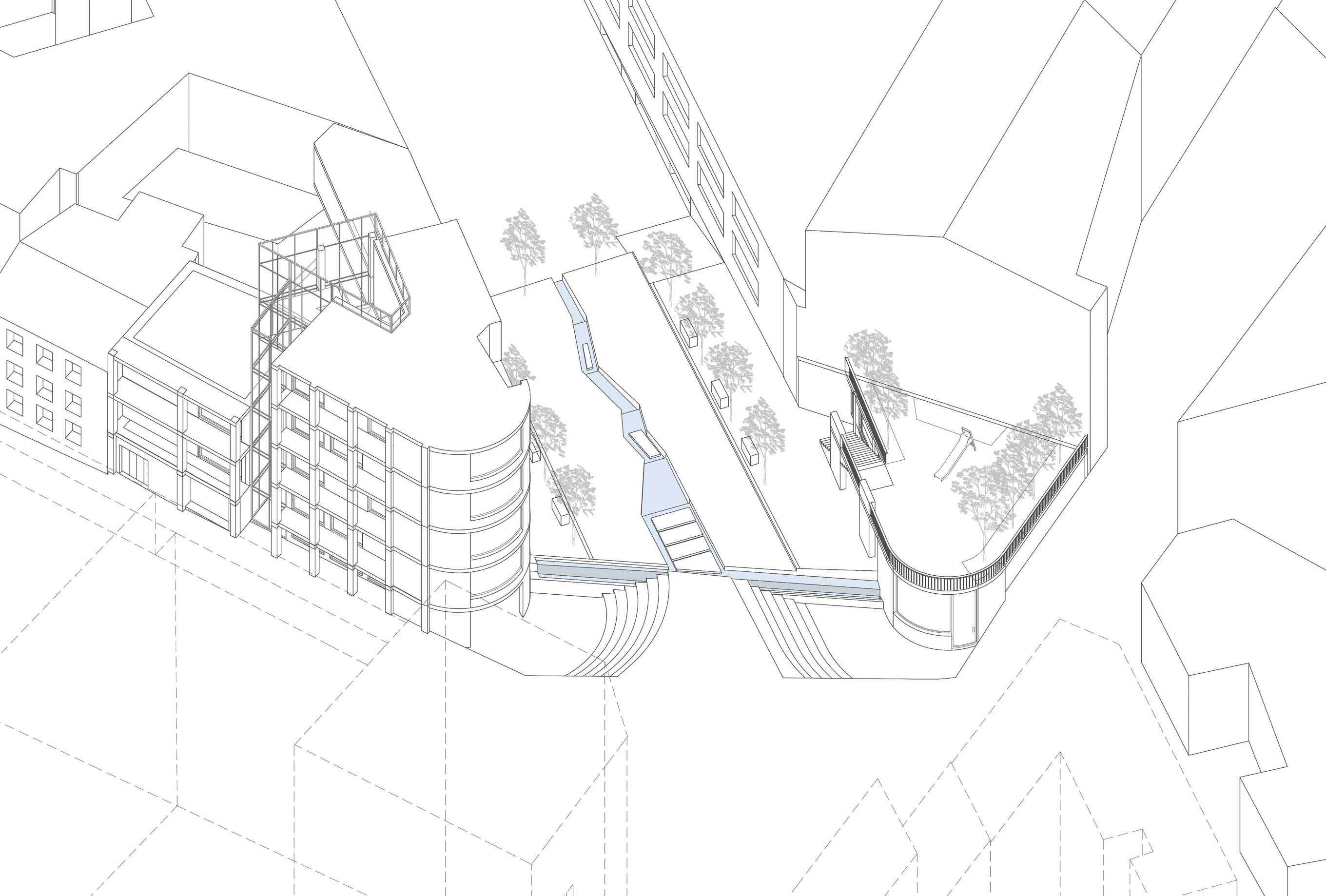 Site Axonometric