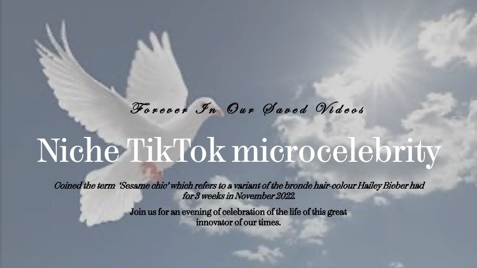 Fictional death notice 