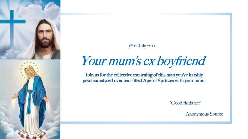 Fictional death notice 