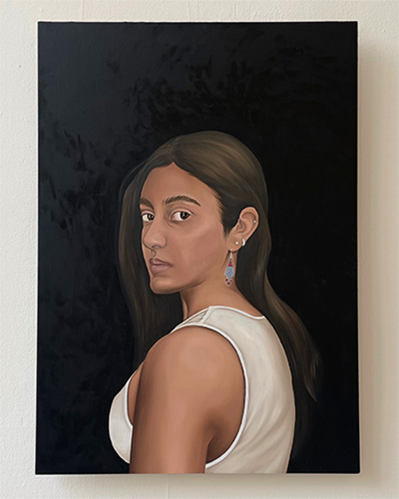 painting of Vedika 