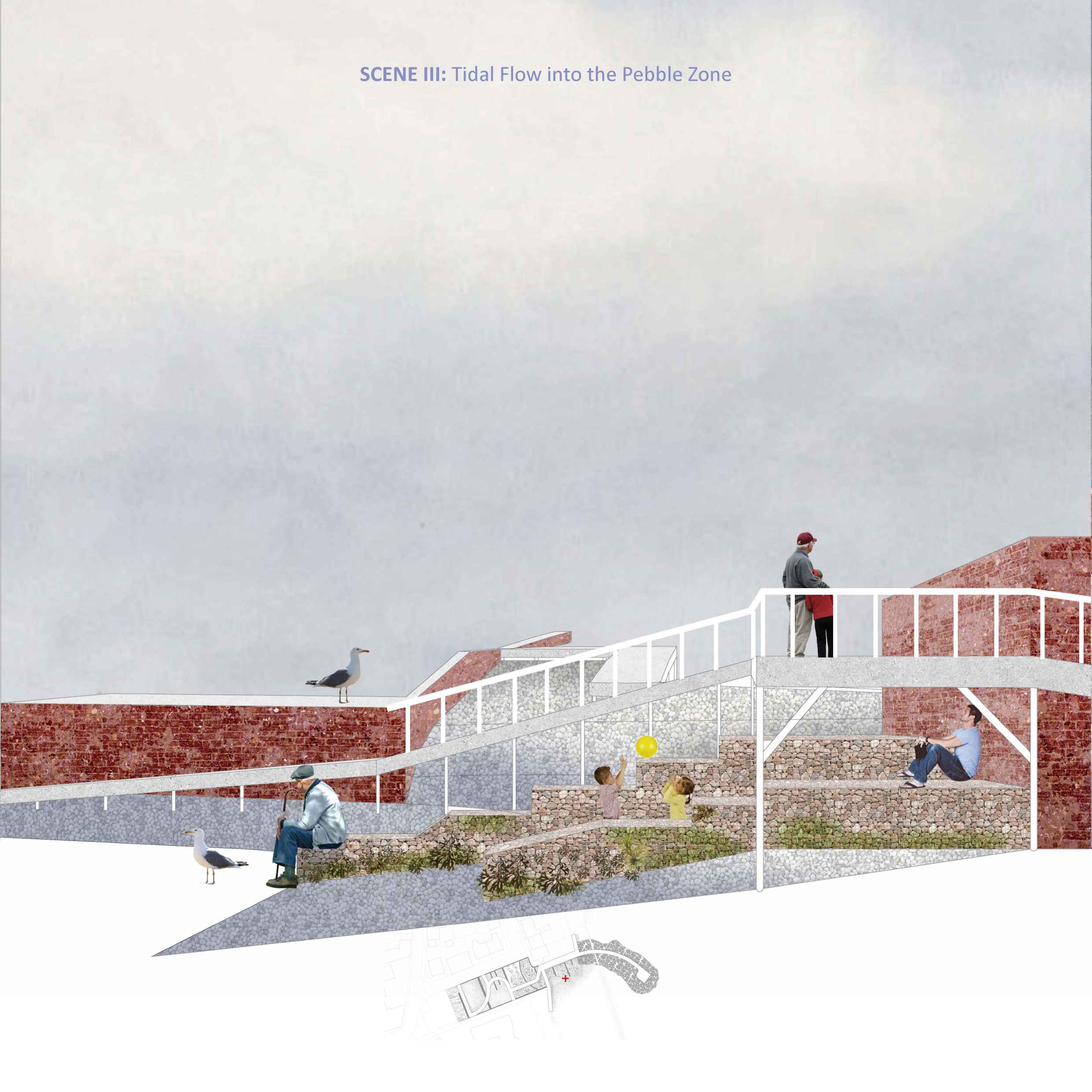 Scene III: Tidal Flow into the Pebble Zone