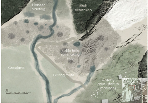 Site Map: Moraine (2034)