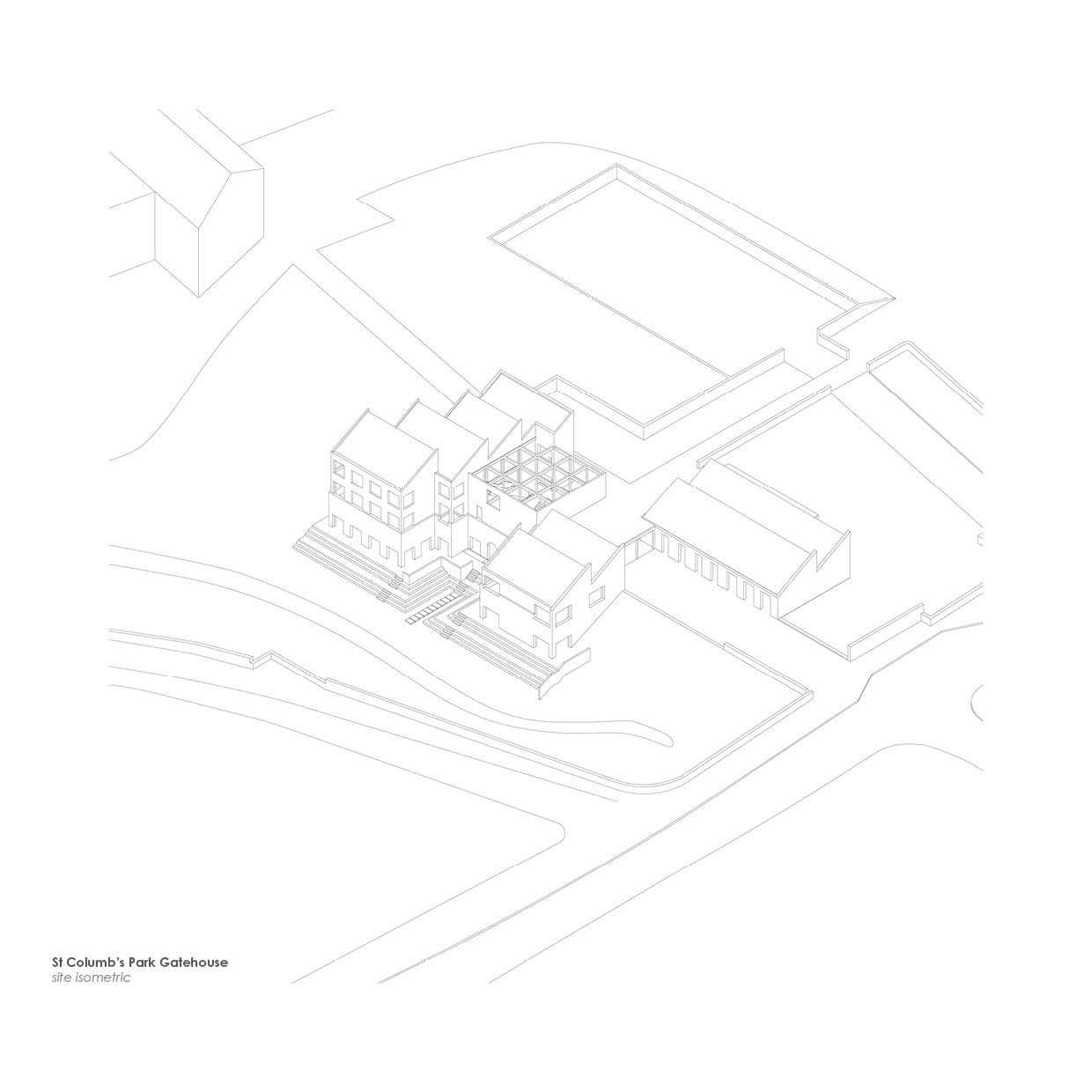 site isometric drawing