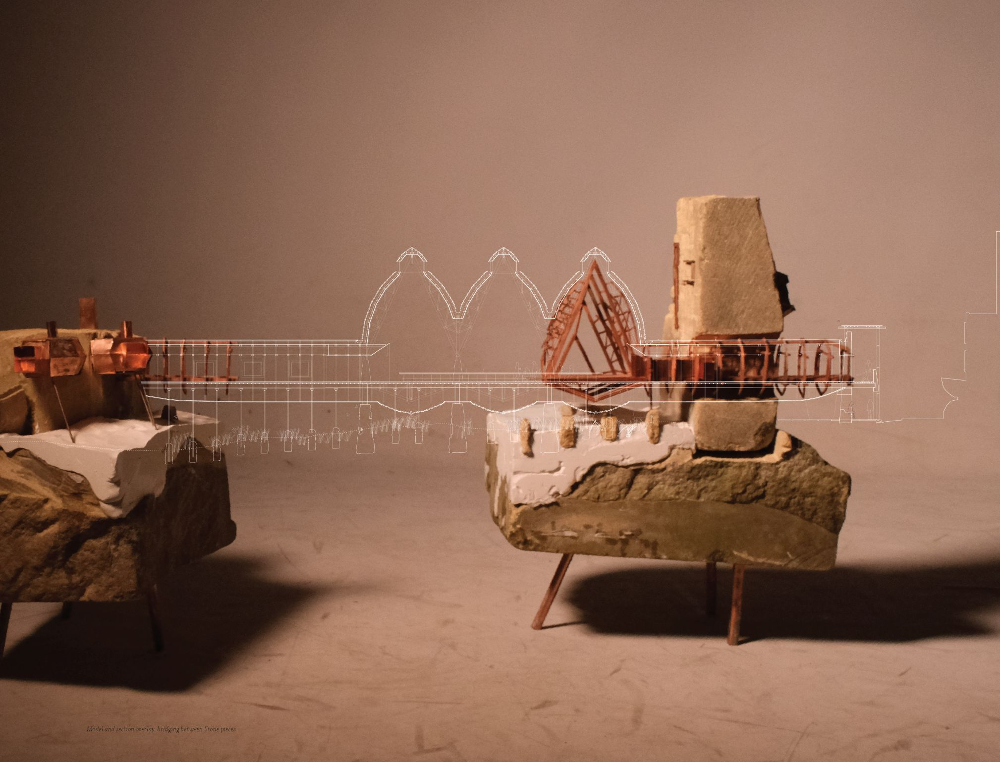 section model overlay