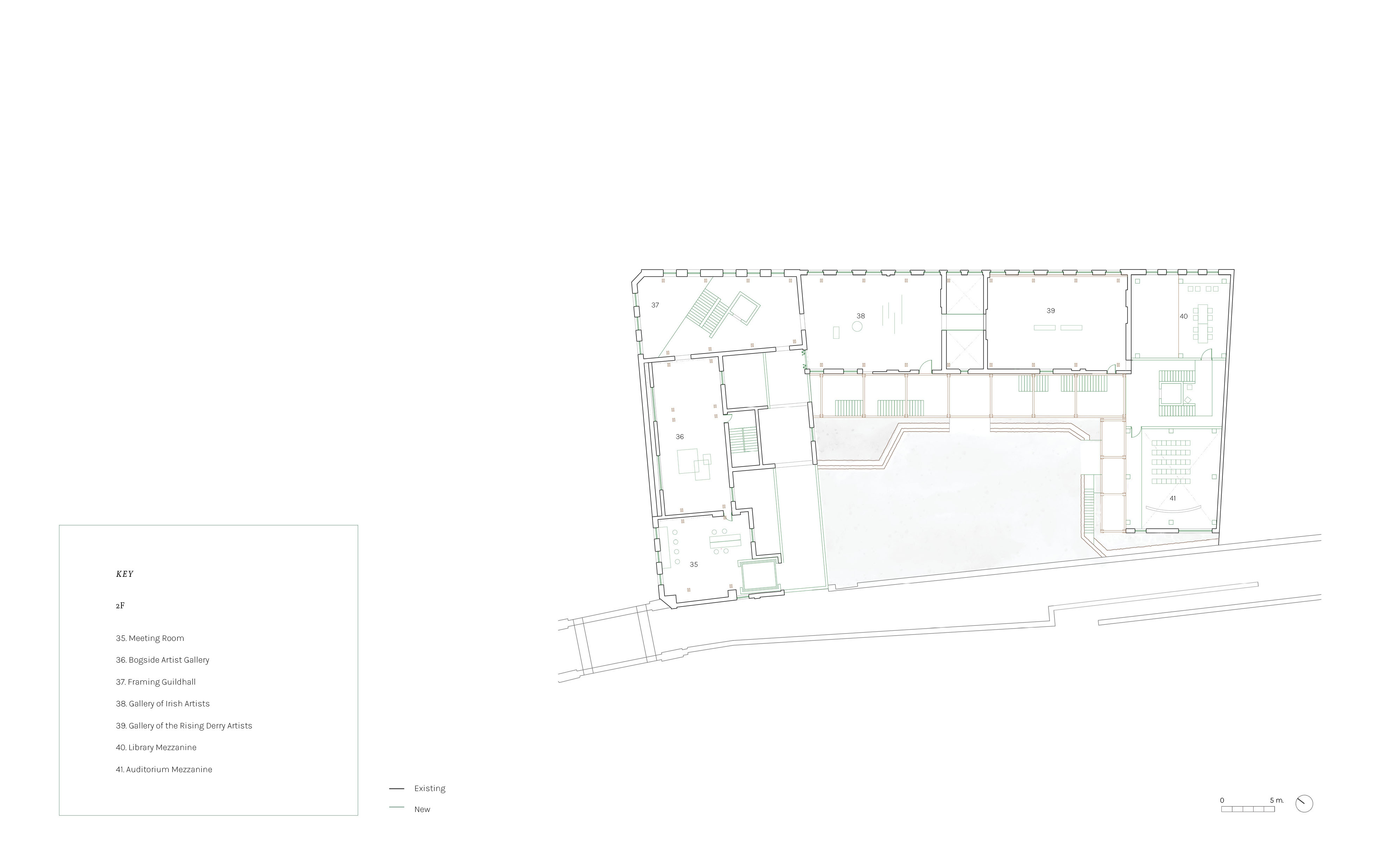 AIRC Second Floor Plan