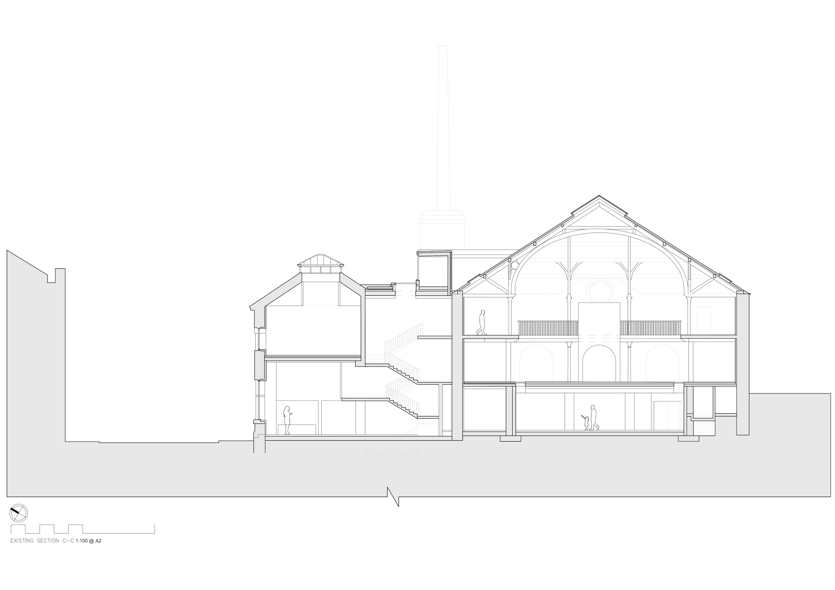 Existing Section C-C