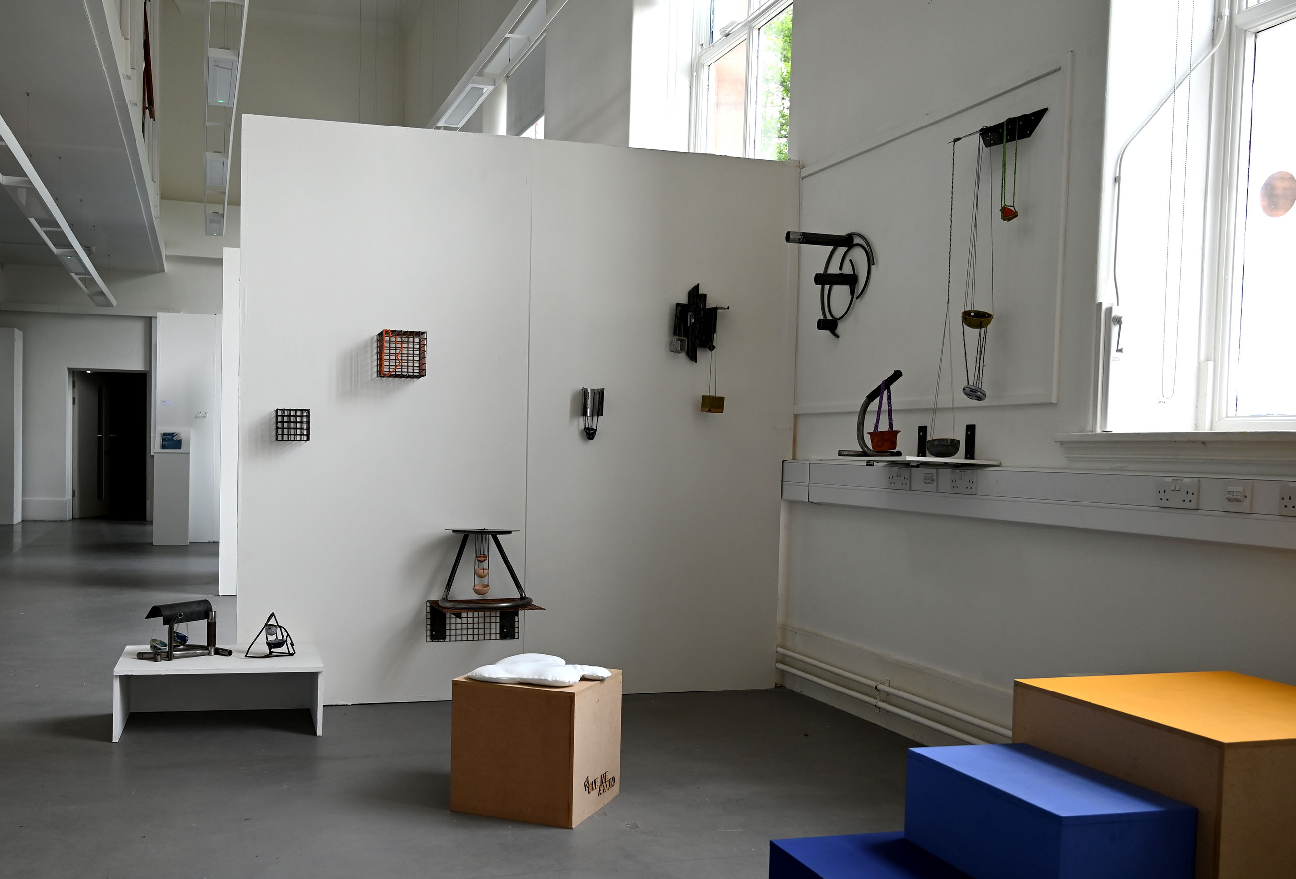 View of an art exhibiton