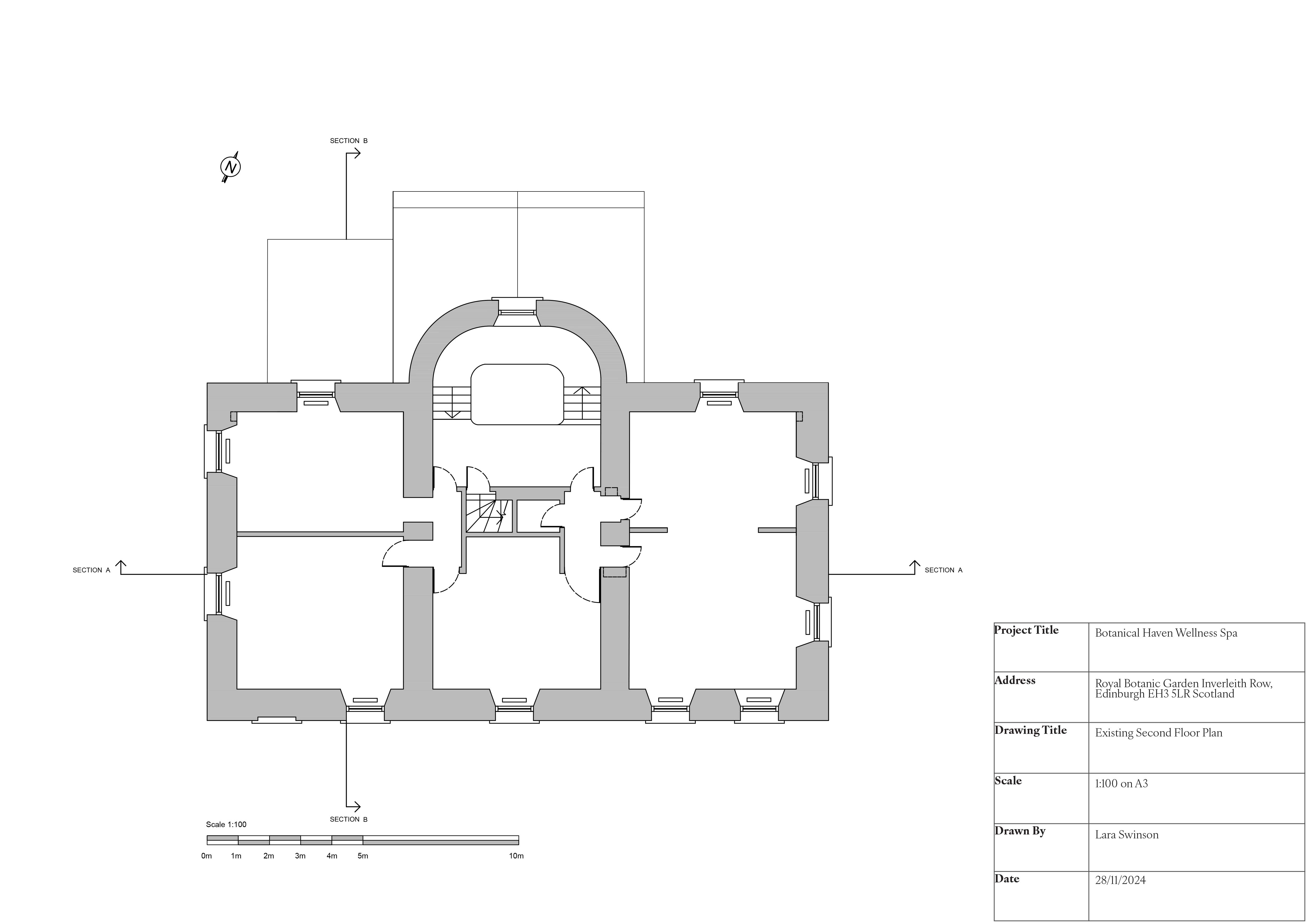 Existing Second Floor Plan