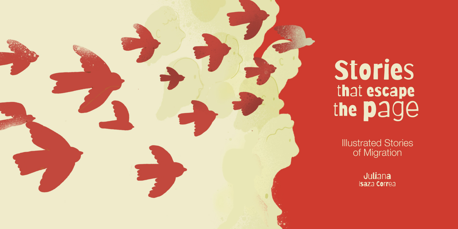 Red birds and title Stories that Escape the Page