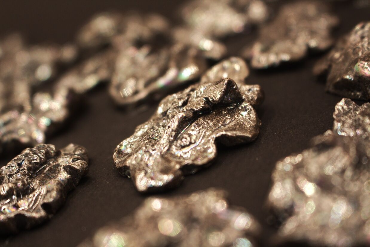 Terractotta clay Vulvas in Opal lustre